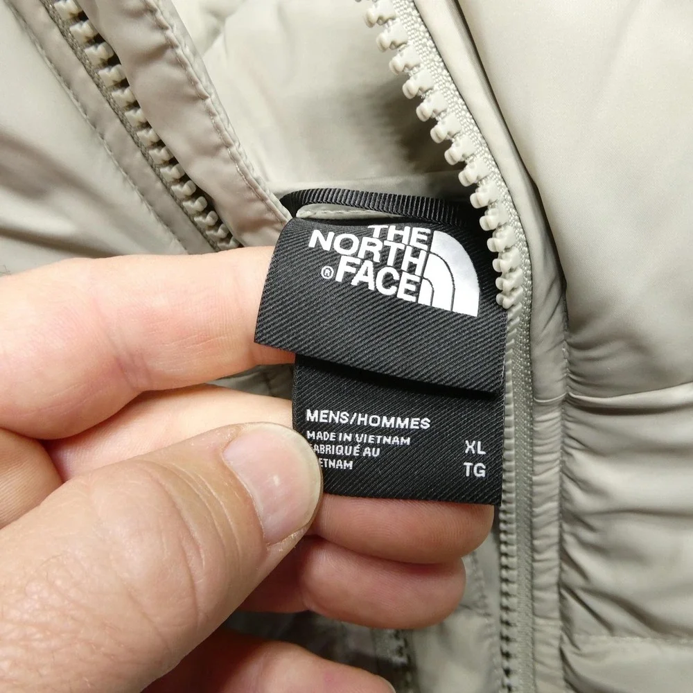 The North Face Hydrenalite Down Jacket Mens‎ XL Clay Grey 600 Puffer NF0A5GIE